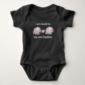 Mijn twee dads romper (Voorkant)