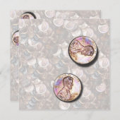 Mijn twee Honden (Verlichtte Achtergrond) Kaart (Voorkant / Achterkant)