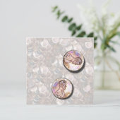 Mijn twee Honden (Verlichtte Achtergrond) Kaart (Staand voorkant)