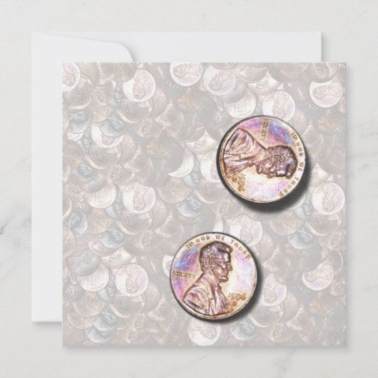 Mijn twee Honden (Verlichtte Achtergrond) Kaart (Voorkant)