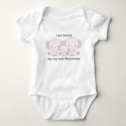Mijn twee moms romper (Voorkant)