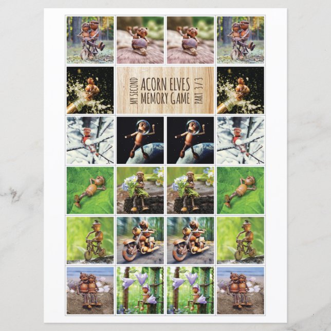 Mijn tweede Acorn Elves Memory spel 3/3 (Voorkant)