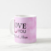 Mijn tweede mama naam Roze wolken Koffiemok (Voorkant links)