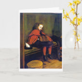 Mijn tweede preek, John Everett Millais Kaart (Gele Bloem)