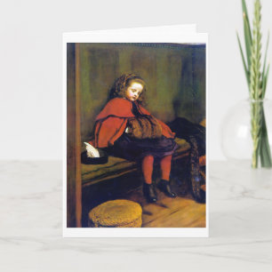 Mijn tweede preek, John Everett Millais Kaart