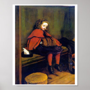 Mijn tweede preek, John Everett Millais Poster