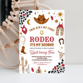 Mijn tweede Rodeo Cowboy Ranch Southwestern verjaa Kaart