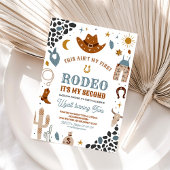 Mijn tweede Rodeo Cowboy Southwestern Ranch Verjaa Kaart