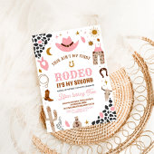 Mijn tweede Rodeo Cowgirl Wild West Zuidwest Kaart