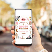 Mijn Tweede Rodeo Cowgirl Wild West Zuidwesters Kaart