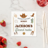 Mijn tweede Rodeo verjaardag Wild West Servet (Insitu)