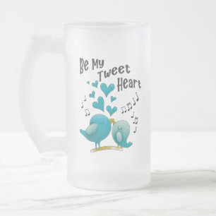 Mijn tweet hart matglas bierpul