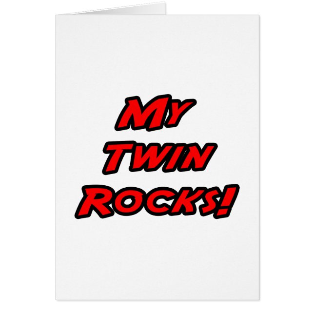Mijn Twin Rocks (Voorkant)