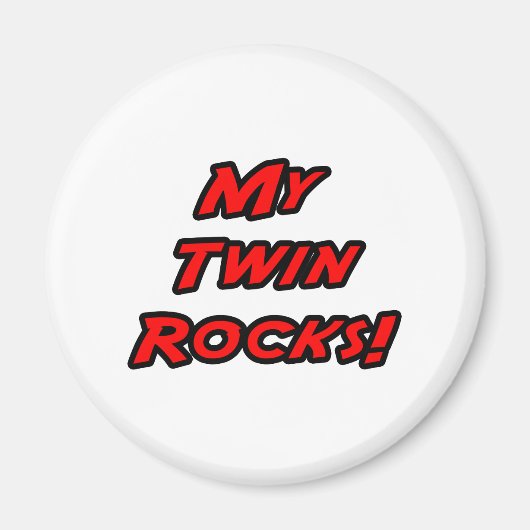 Mijn Twin Rocks Magneet (Voorkant)