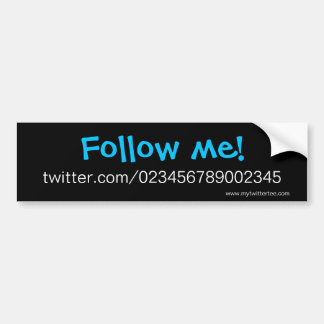 Mijn Twitter-T-shirt - Bumpersticker