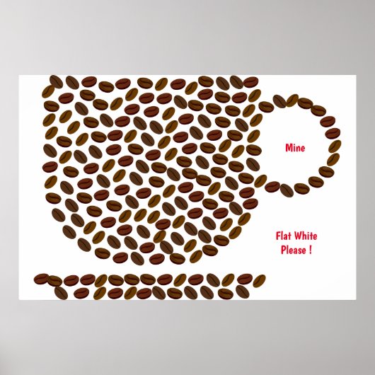 Mijn Type Koffie Poster (Voorkant)