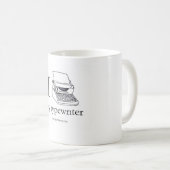 Mijn typemachine, mok (Voorkant rechts)