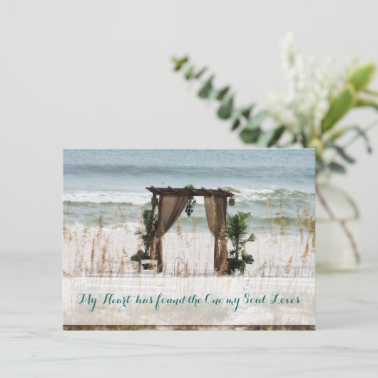 Mijn uitnodiging voor het huwelijk van de bestemmi