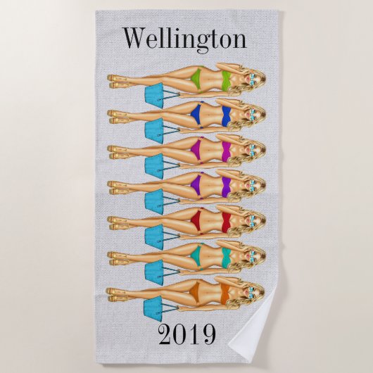 MIJN uitverkoop gedurende 2 weken Strandlaken (Voorkant)