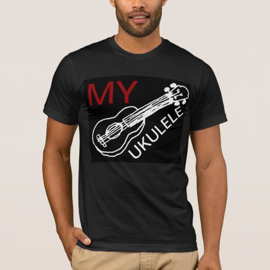 MIJN UKULELE T-SHIRT (Voorkant)