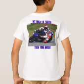 MIJN UNCLE IS SNELLER DAN UW UNCLE! T-SHIRT (Achterkant)