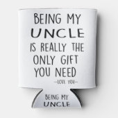Mijn UNCLE zijn is echt het enige cadeau dat je no Blikjeskoeler (Voorkant)