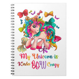Mijn Unicorn is Kinda Bow Crazy Notitieboek