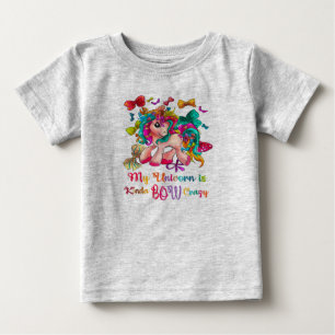 Mijn Unicorn is Kinda Bow Crazy voor baby's