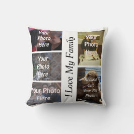 Mijn unieke familiefoto kussen