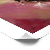 "Mijn unieke rendevouz", glanzend Poster (Hoek)