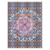 Mijn universum is grenzeloos futuristisch fractal tafelkleed (Voorkant)