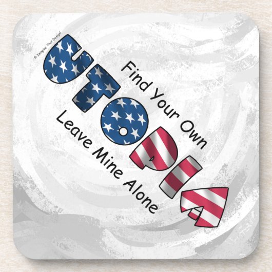 Mijn Utopia Drankjes Onderzetter (Voorkant)