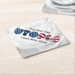 Mijn Utopia Kartonnen Onderzetters