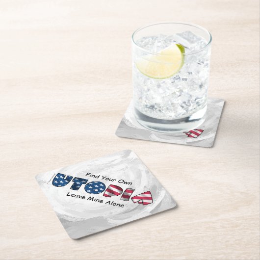 Mijn Utopia Kartonnen Onderzetters (Insitu)