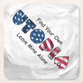 Mijn Utopia Kartonnen Onderzetters (Voorkant)