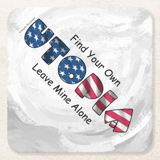 Mijn Utopia Kartonnen Onderzetters (Voorkant)