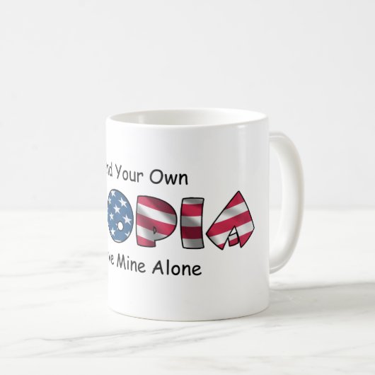 Mijn Utopia Koffiemok (Voorkant rechts)