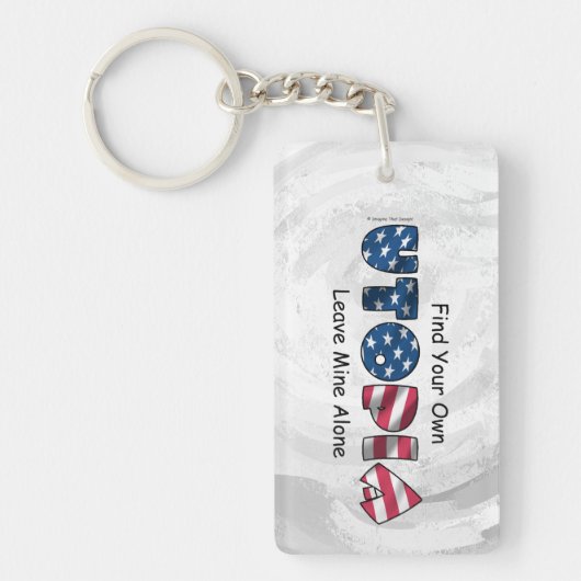 Mijn Utopia Sleutelhanger (Voorkant)