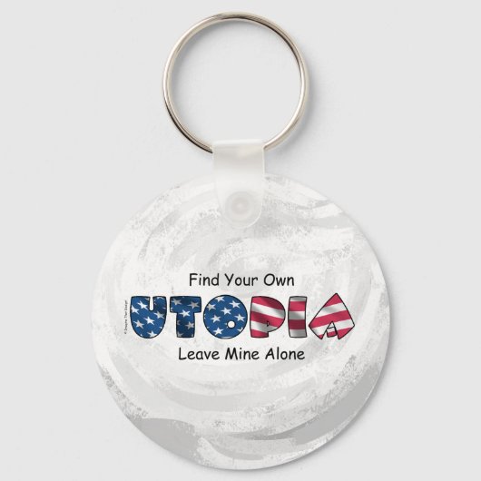 Mijn Utopia Sleutelhanger (Voorkant)