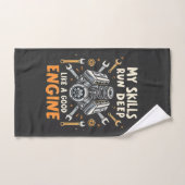 Mijn vaardigheden zijn net zo grondig als die van handdoek (Handdoek)