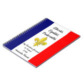 Mijn Vacatieblad aan Frankrijk Notitieboek (Linkerzijde)