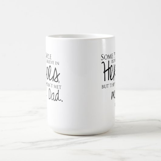 Mijn vader citeert koffie Mok (Center)