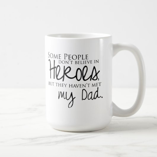 Mijn vader citeert koffie Mok (Rechts)