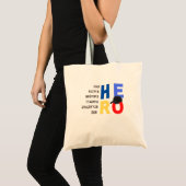 Mijn vader de held-leraar vader chauffeur tote bag (Voorkant (product))