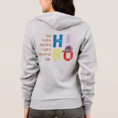 Mijn vader de held-leraar vader chauffeur zoon hoodie (Achterkant)