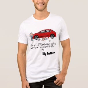 Mijn vader de monteur - coolste Fixer aller tijden Tri-Blend Shirt