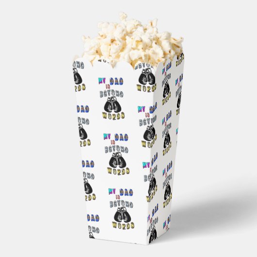 Mijn vader gaat verder dan woorden bedankdoosjes (Popped)