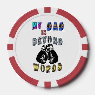 Mijn vader gaat verder dan woorden poker chips