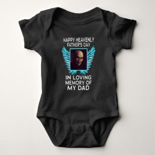 Mijn vader Happy Heavenly Fathers Day, Custom Afbe Romper