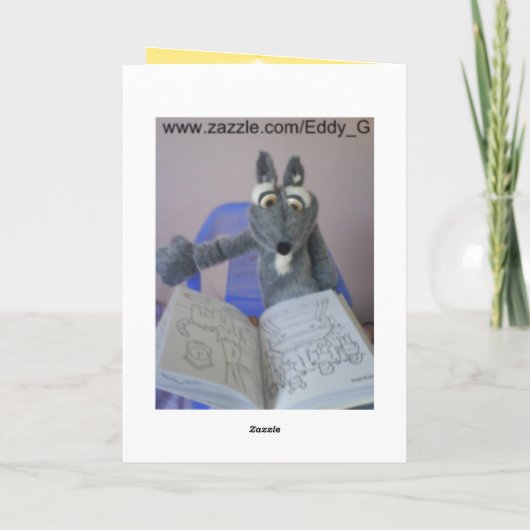 Mijn vader heeft ook een sixpack. kaart (Achterkant)